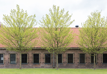 Image showing Very old houses