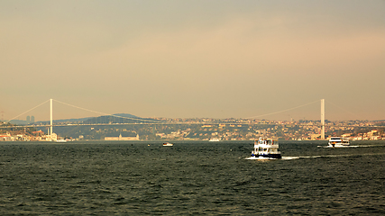 Image showing 15 July Martyrs Bridge or Bosphorus Bridge