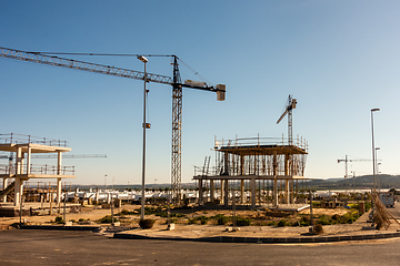 Image showing building site in spain