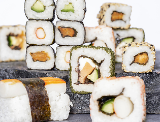 Image showing sushi dish variation