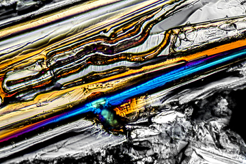 Image showing Ammonium sulfate microcrystals