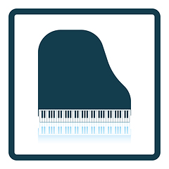 Image showing Grand piano icon