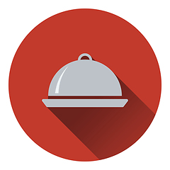 Image showing Restaurant  cloche icon