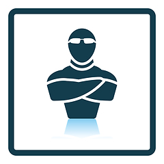 Image showing Night club security icon