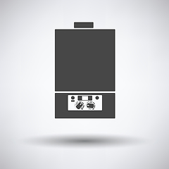 Image showing Gas boiler icon