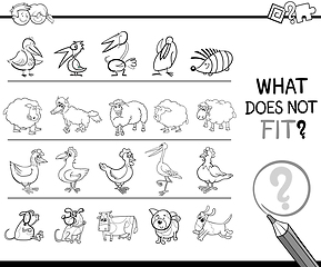 Image showing wrong item game coloring book