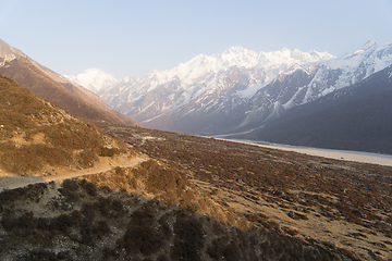 Image showing Mountain landscape in Nepal