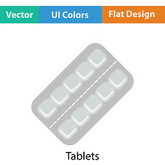 Image showing Tablets pack icon