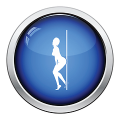 Image showing Stripper night club icon