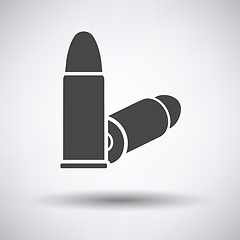 Image showing Pistol bullets icon