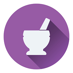 Image showing Mortar and pestle icon