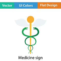 Image showing Medicine sign icon