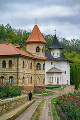 Image showing Nuns monastery view near the Rudi village in Moldova