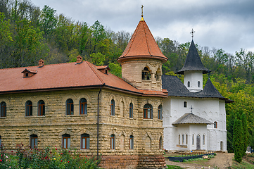 Image showing Nuns monastery view near the Rudi village in Moldova