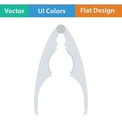Image showing Nutcracker pliers icon