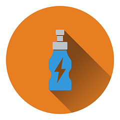 Image showing Icon of Energy drinks bottle