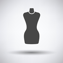 Image showing Tailor mannequin icon