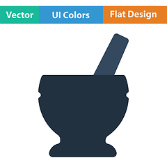 Image showing Mortar and pestle icon