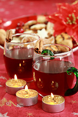 Image showing Hot drink for Christmas