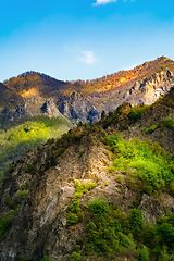 Image showing Carpathian mountains in Romania