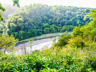 Image showing HDR River Avon Gorge in Bristol