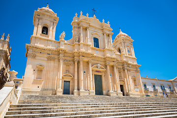 Image showing NOTO, ITALY - San Nicolò Cathedral, UNESCO Heritage Site