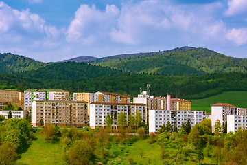 Image showing Residential area of Bardejov