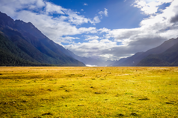 Image showing Fiordland national park, New Zealand