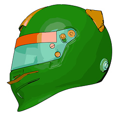 Image showing multiple uses of Helmet vector or color illustration