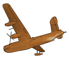 Image showing A utility aircraft airplane and its various uses vector or color