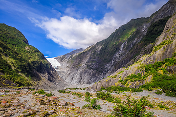 Image showing Franz Josef glacier, New Zealand