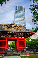 Image showing Zojo-ji temple, Tokyo, Japan