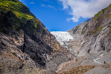 Image showing Franz Josef glacier, New Zealand