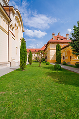 Image showing Inner Courtyard of Coronation Cathedral 