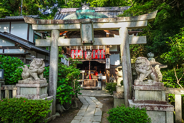 Image showing Chion-in temple garden, Kyoto, Japan