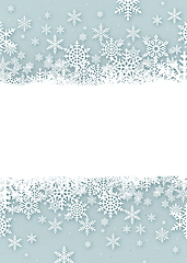 Image showing Christmas greetings card background