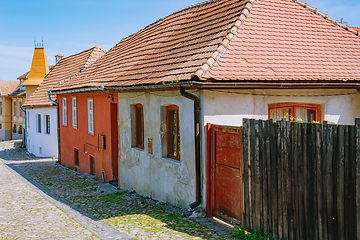 Image showing Street in Sighisoara