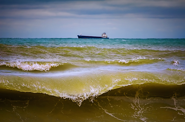 Image showing Wave on the Black Sea