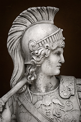 Image showing Portrait of an ancient hero