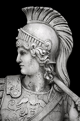 Image showing Portrait of an ancient hero