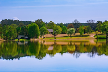 Image showing Shore of the lake