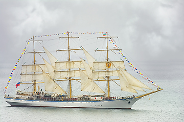 Image showing Sailing Ships in the Sea