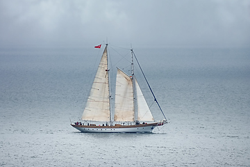 Image showing Sailing Ship in the Sea