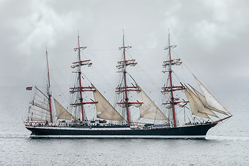 Image showing Sailing Ship in the Sea