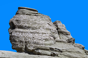 Image showing Romanian Sphinx - Natural Rock Formation