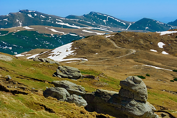 Image showing Bucegi Mountains (South Carphatians) 