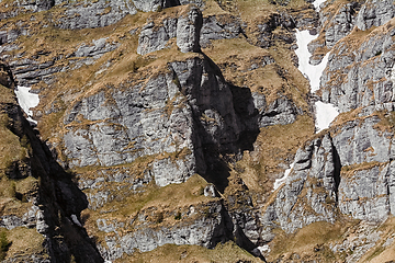 Image showing Mountainside of Bucegi