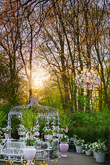 Image showing Gazebo in the park