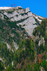 Image showing Bucegi Mountains in Romania