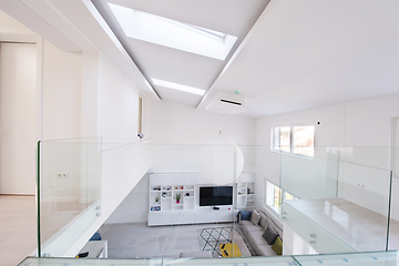 Image showing interior of a two level apartment